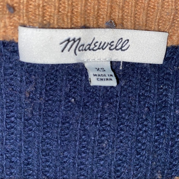 Madewell Pocket Pullover Sweater in Colorblock - Picture 5 of 7